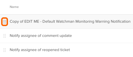 Drag-and-Drop Reordering