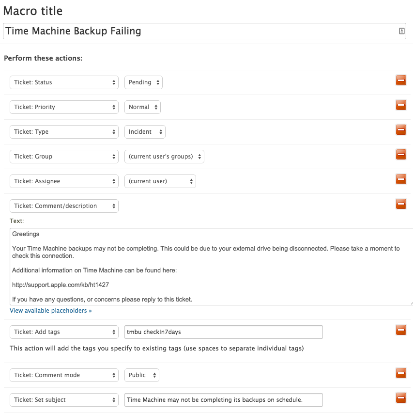 Example Macro