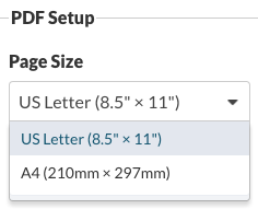 Page Size