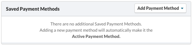 Add Payment Method