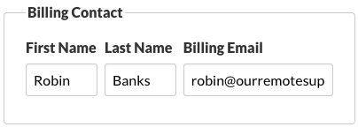 Billing Contact