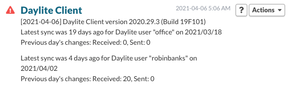 Dashboard - Plugin Results - Third Vantage