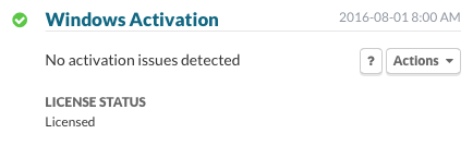 Windows Activation