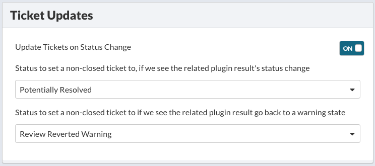 Dashboard - Ticket Creation - ConnectWise - ConnectWise Staging