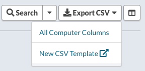 Export CSV