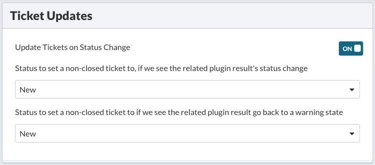 Dashboard - Ticket Creation - Autotask - Autotask Staging