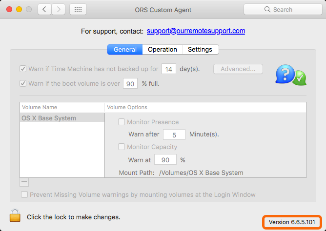 Mac Monitoring Client Preference Pane Agent Version