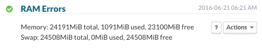 Linux RAM errors