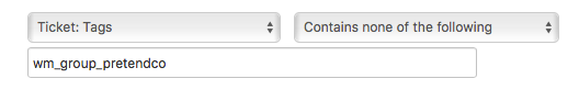 Zendesk View - Ticket Tags