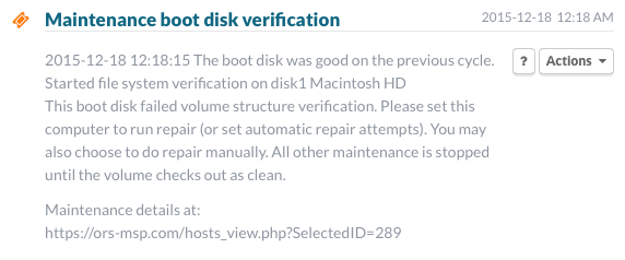 Gruntwork boot disk verification
