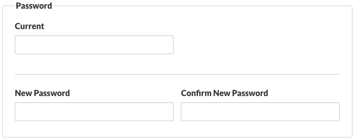 Change Password