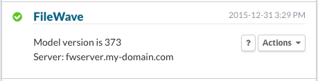 Model and Server Reporting in the Watchman Monitoring Dashboard