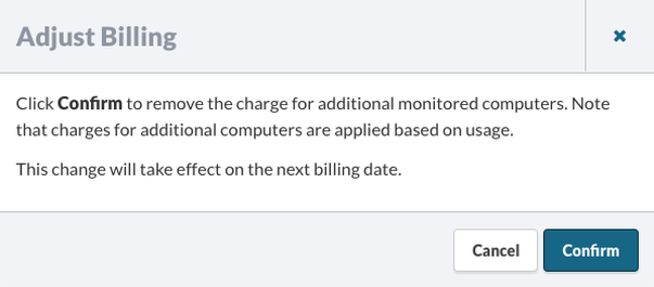 Adjust Billing